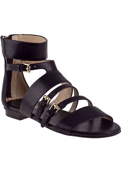 Michael Michael Kors Women's Winston Flat Sandal Black 